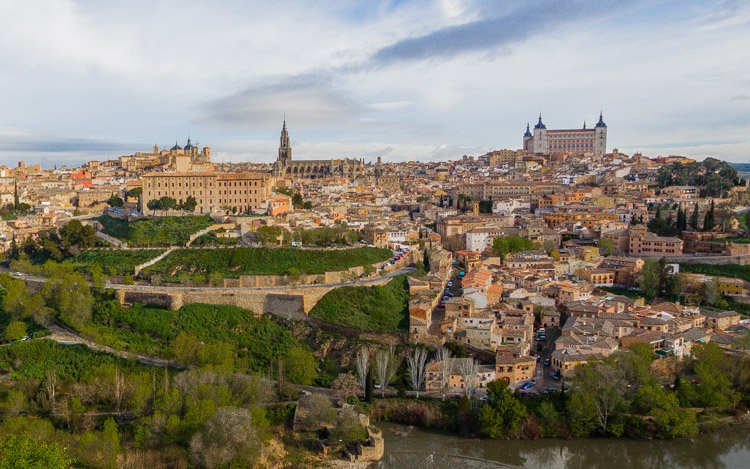 Toledo view from the distance