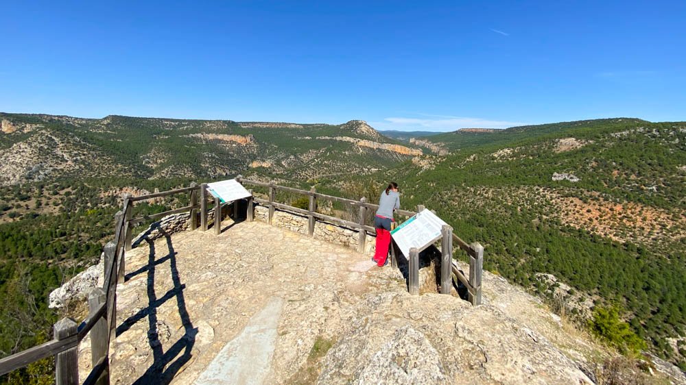Alto Tajo Viewpoint on Zaorejas