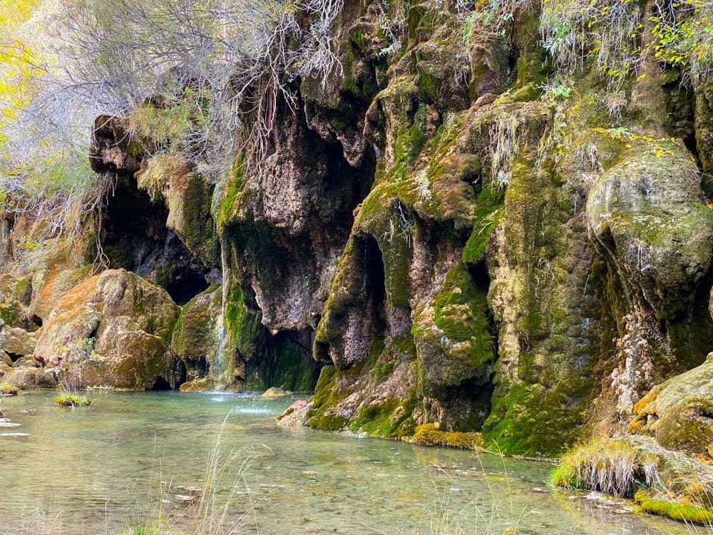 Cuervo river waterfall 