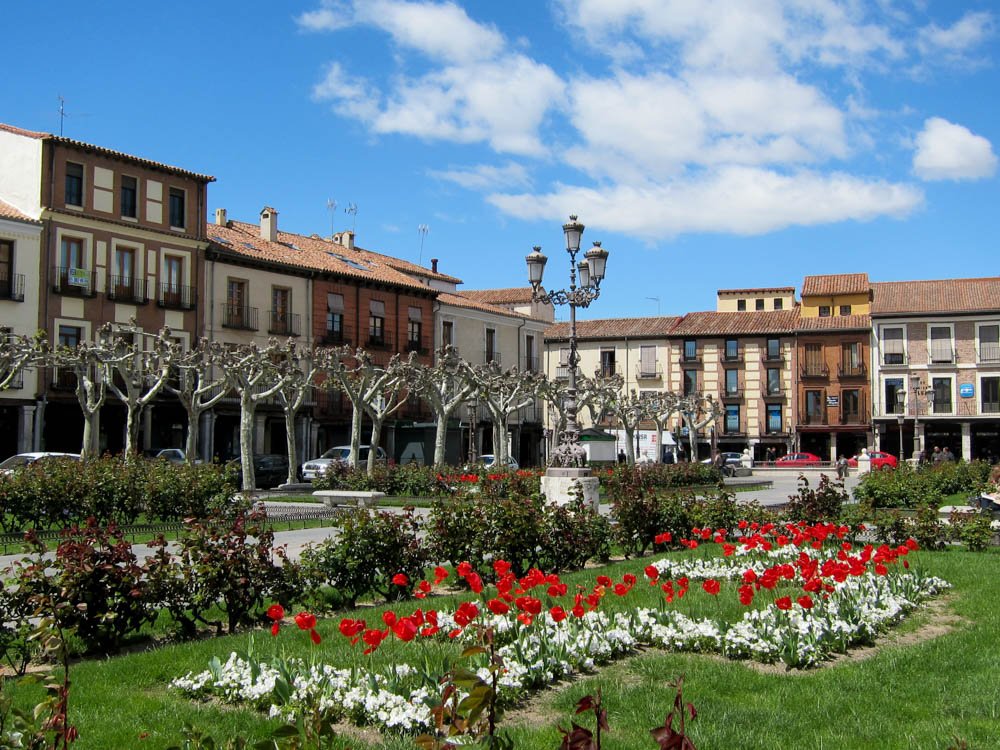 Gardens in the Plaza Mayor