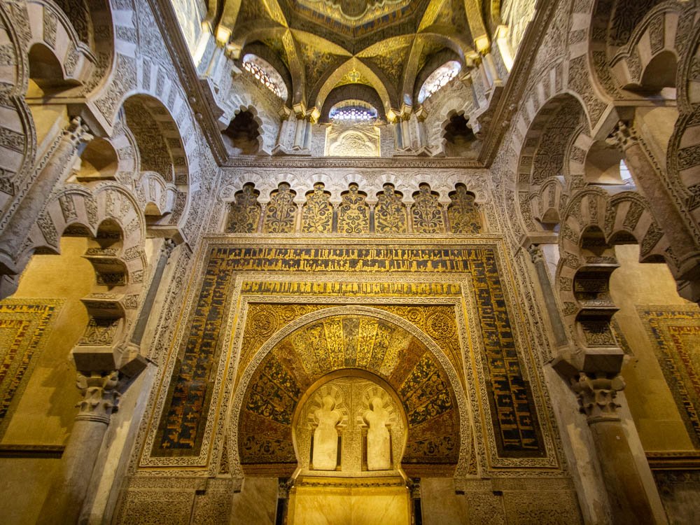Mihrab of the former mosque of cordoba